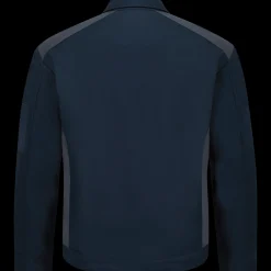 Red Kap Color Block Performance Crew Jacket Navy / Charcoal Best
