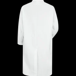 Red Kap Full Cut Butcher Coat White Fashion