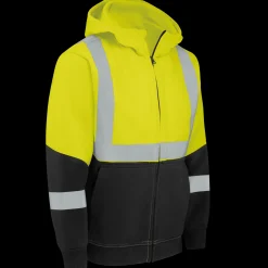 Red Kap Hi-Visibility Performance Work Hoodie - Type R Class 2 Black Online
