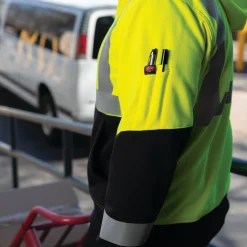 Red Kap Hi-Visibility Performance Work Hoodie - Type R Class 2 Black Online