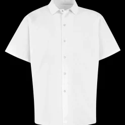 Red Kap Long Cook Shirt White Fashion