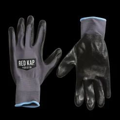 Red Kap Men’s Cut Resistant Palm Dipped Gloves Black / Grey Online