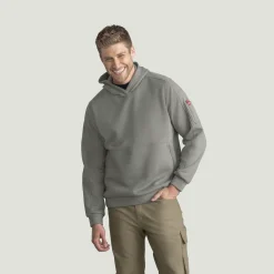 Red Kap Men's Fleece Pullover Hoodie Alloy Discount