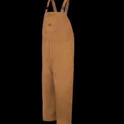 Red Kap Men's Insulated Blended Duck Bib Overall Brown Duck Online