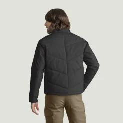 Red Kap Men's Insulated Quilted Work Jacket Obsidian Fashion