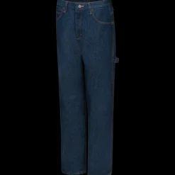 Red Kap Men's Loose Fit Dungaree Prewashed Indigo Hot