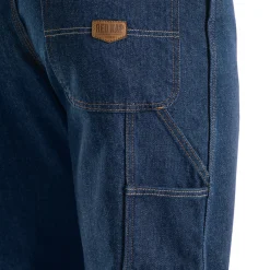 Red Kap Men's Loose Fit Dungaree Prewashed Indigo Hot