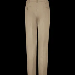 Red Kap Men's Pleated Twill Slacks Khaki Fashion