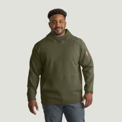 Red Kap Men's Pullover Hoodie Olive Night Sale