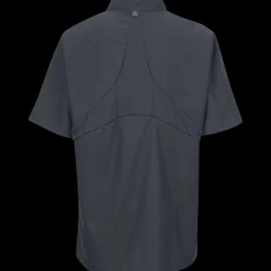 Red Kap Men's Short Sleeve Chef Coat with OilBlok + MIMIX® Charcoal Discount