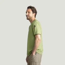 Red Kap Men's Short Sleeve Midweight Slim Fit Performance Tee Heathered Fern Online