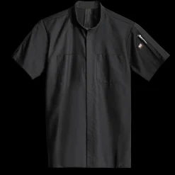 Red Kap Men's Short Sleeve Pro+ Work Shirt with OilBlok and MIMIX® Black Hot