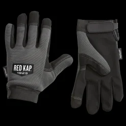 Red Kap Men’s Touchscreen Mechanics Gloves Grey Best