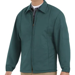 Red Kap Perma-Lined Panel Jacket Spruce Green Fashion