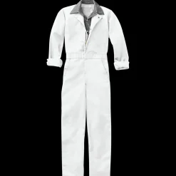 Red Kap Twill Action Back Painter's Coverall White Outlet