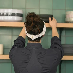 Red Kap Women's Chef Coat with OilBlok + MIMIX® Charcoal Sale