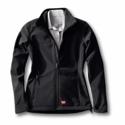 Red Kap Women's Deluxe Soft Shell Jacket Black Best