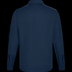 Red Kap Women's Long Sleeve Pro Airflow Work Shirt Navy Discount