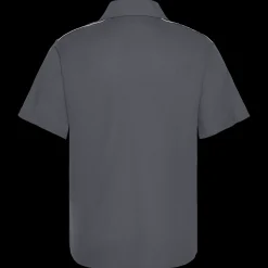 Red Kap Women's Short Sleeve Pro Airflow Work Shirt Charcoal Best