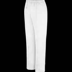 Red Kap Women's Poplin Pant White Fashion